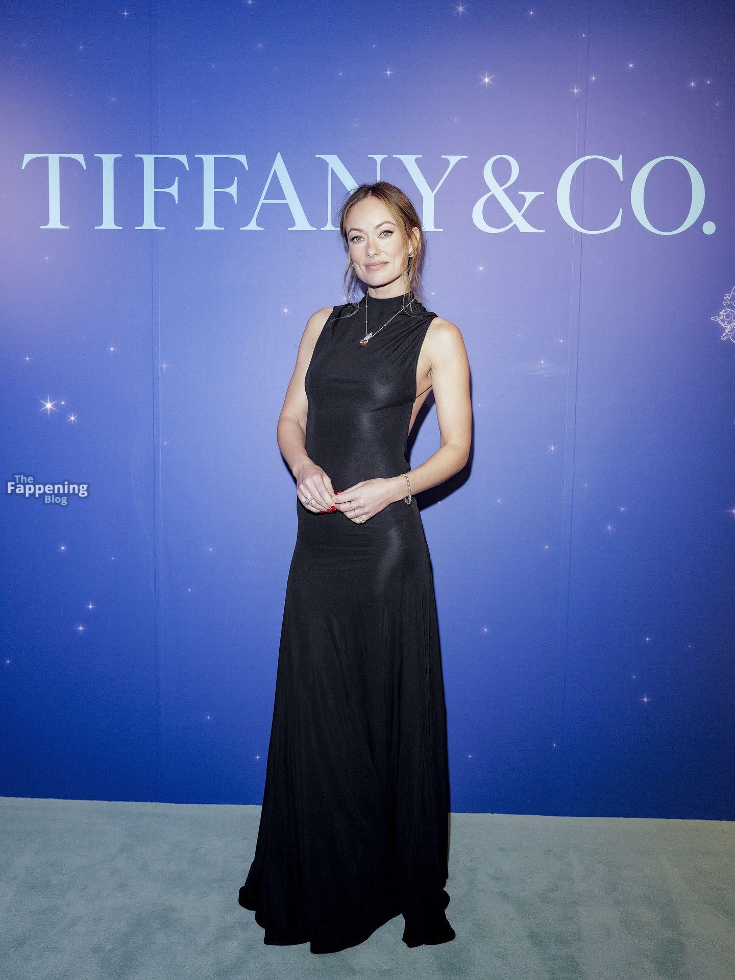 Olivia Wilde Displays Her Nude Tits at the Tiffany & Co. Event in NYC (49 Photos)