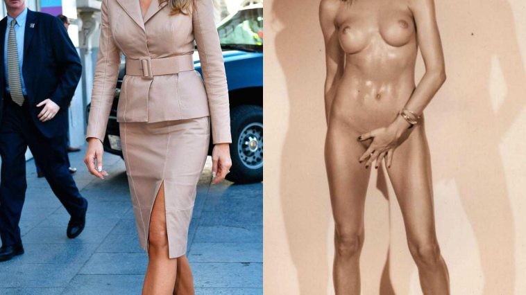 Melania Trump Nude (1 Collage Photo)