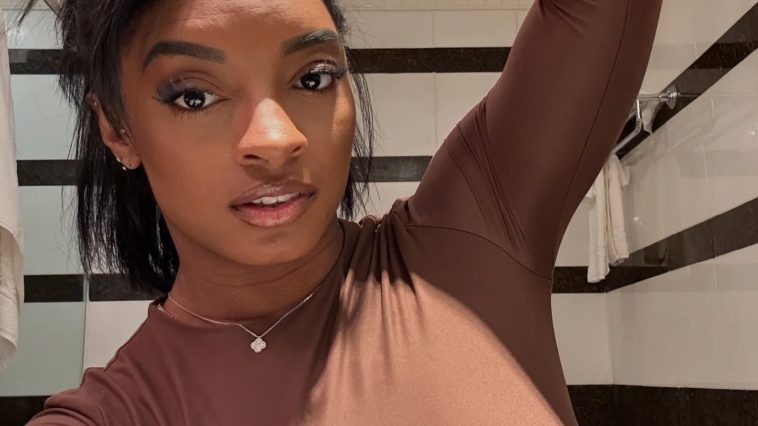 Simone Biles Braless (1 Photo)