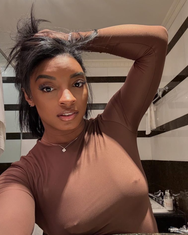 Simone Biles Braless (1 Photo)